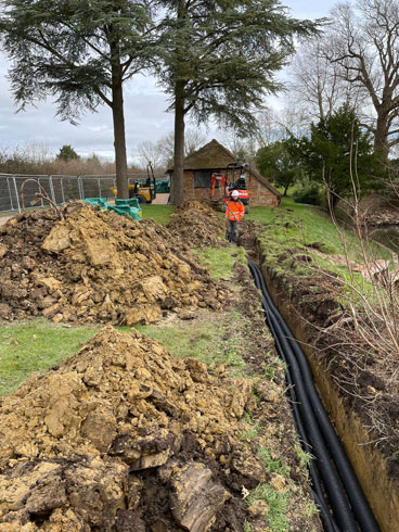 Groundworks Completed Crowhurst - blocked drains treatment plant installation soakaways cctv Haslemere Petersfield Winchester Alton